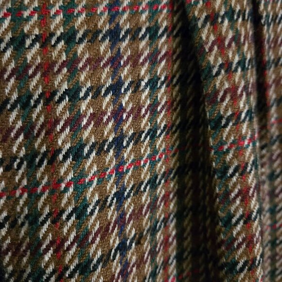 Vintage Country Sport David Smith Wool Blend Plaid Fully Lined Pants Size 16p - Picture 4 of 6